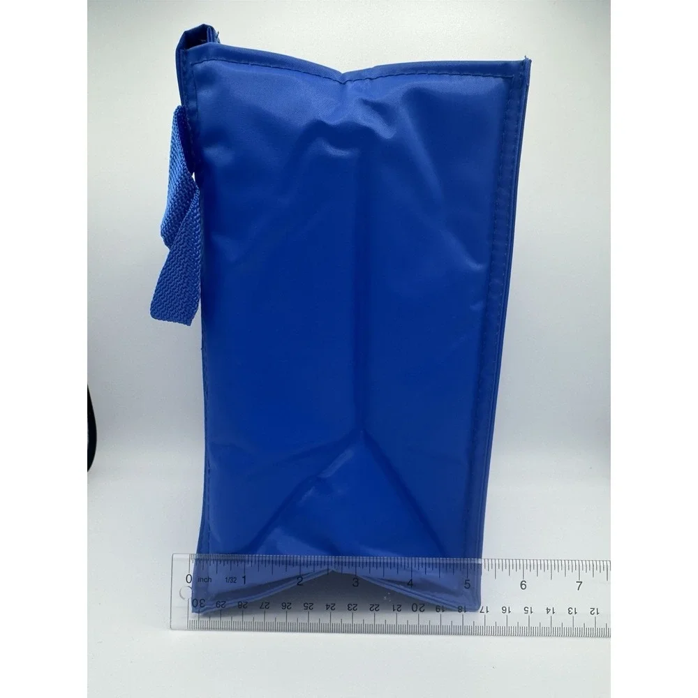 Vintage Kraft Insulated Lunch Bag Blue Brand New Made By‎ Zagwear